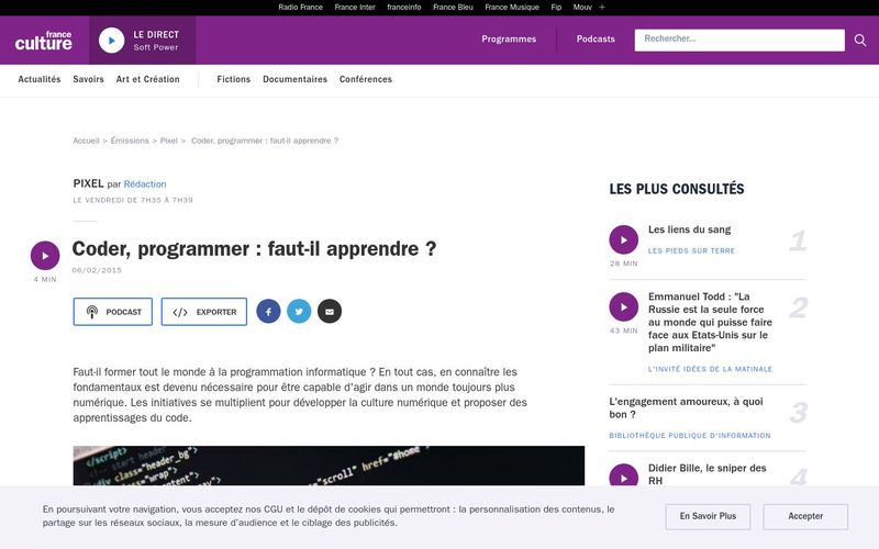 Coder, programmer : faut-il apprendre ?